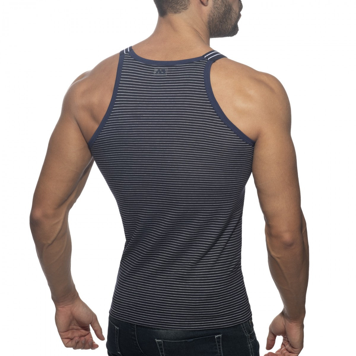 Addicted Sailor Mini Stripes Tank Top - Navy - ADDICTED SA