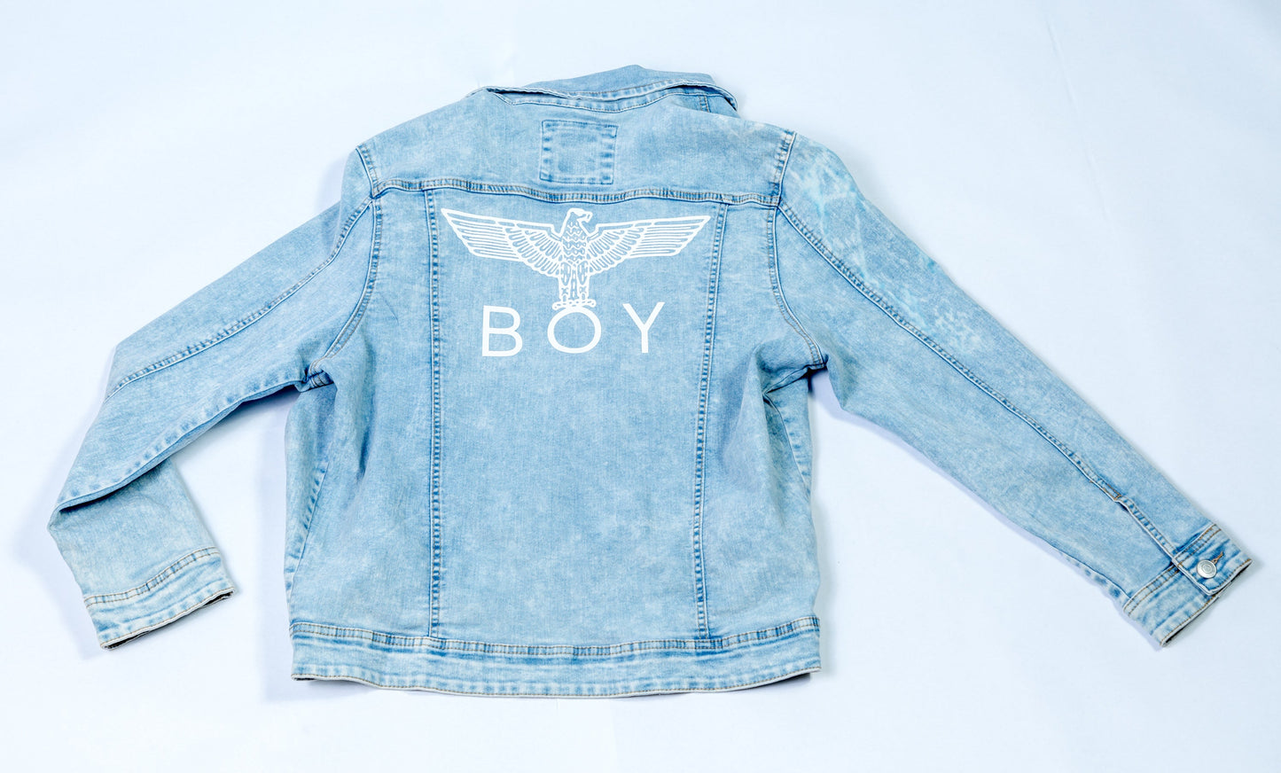BOY LONDON - MEN’S BLUE DENIM JACKET - ADDICTED SA