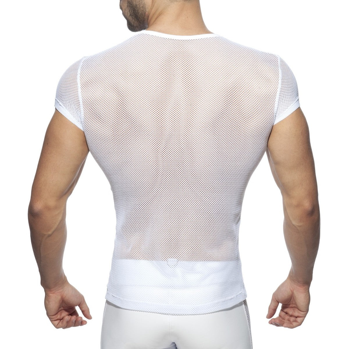 AD Fetish - ADDICTED Fetish Mesh Mixed T-Shirt