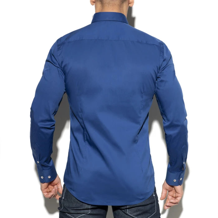 ES Collection Button Packet Shirt - Navy - ADDICTED SA