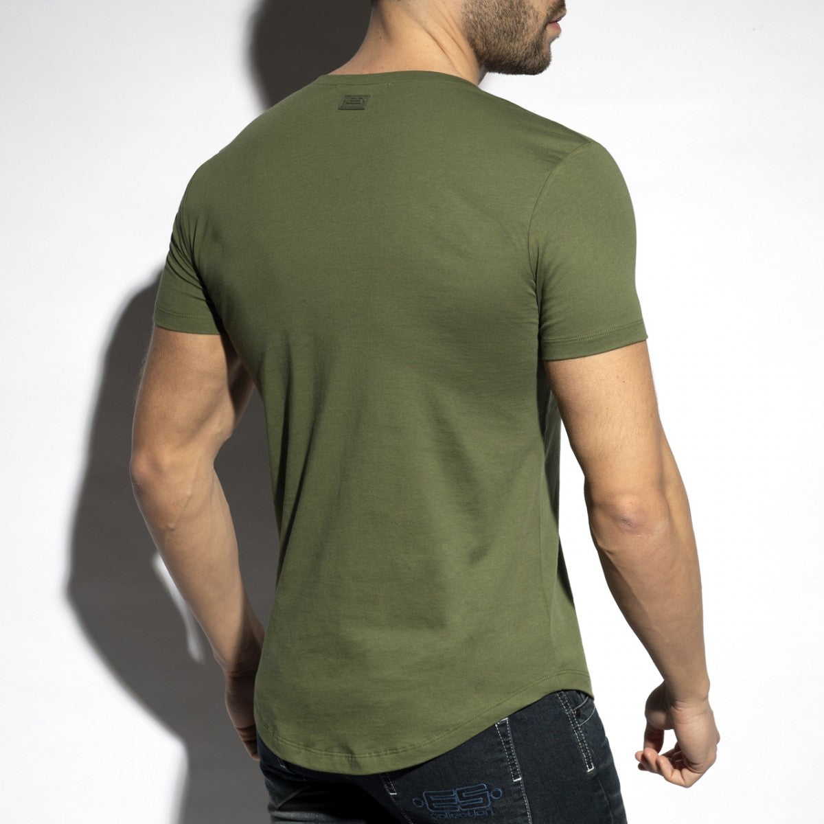ES Collection Deep V-Neck T-Shirt