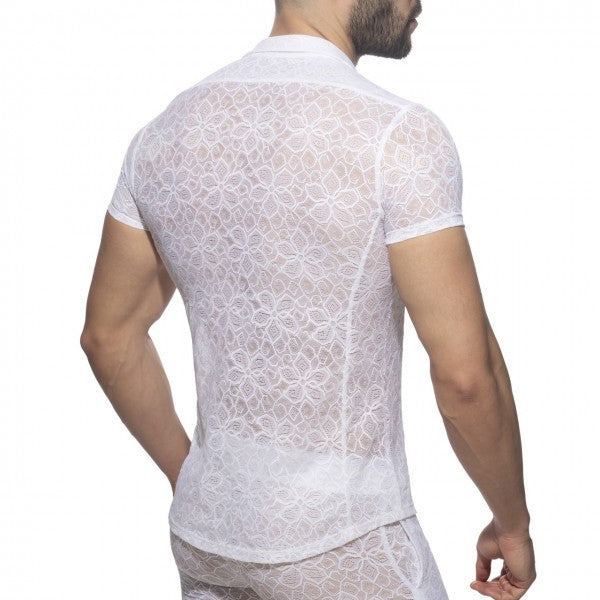 ADDICTED Flowery Lace Shirt - ADDICTED SA