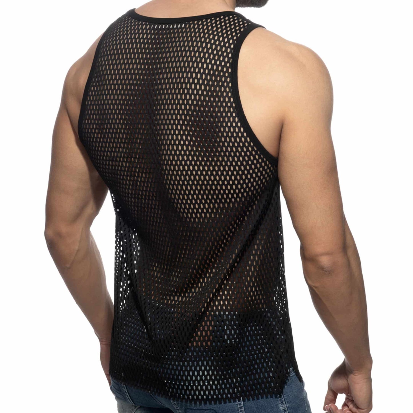 Addicted Open Mesh Tank