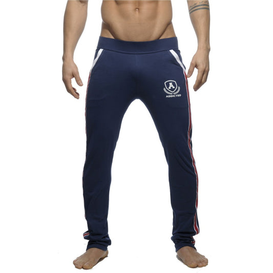 ADDICTED LONG TIGHT TRACK PANT - NAVY