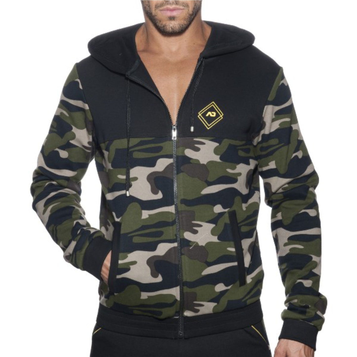 ADDICTED SPORT CAMO JACKET - BLACK - ADDICTED SA