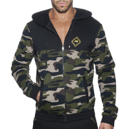 ADDICTED SPORT CAMO JACKET - BLACK - ADDICTED SA