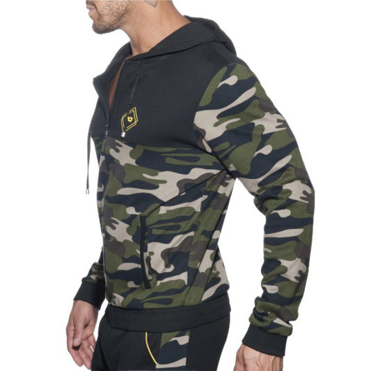 ADDICTED SPORT CAMO JACKET - BLACK - ADDICTED SA