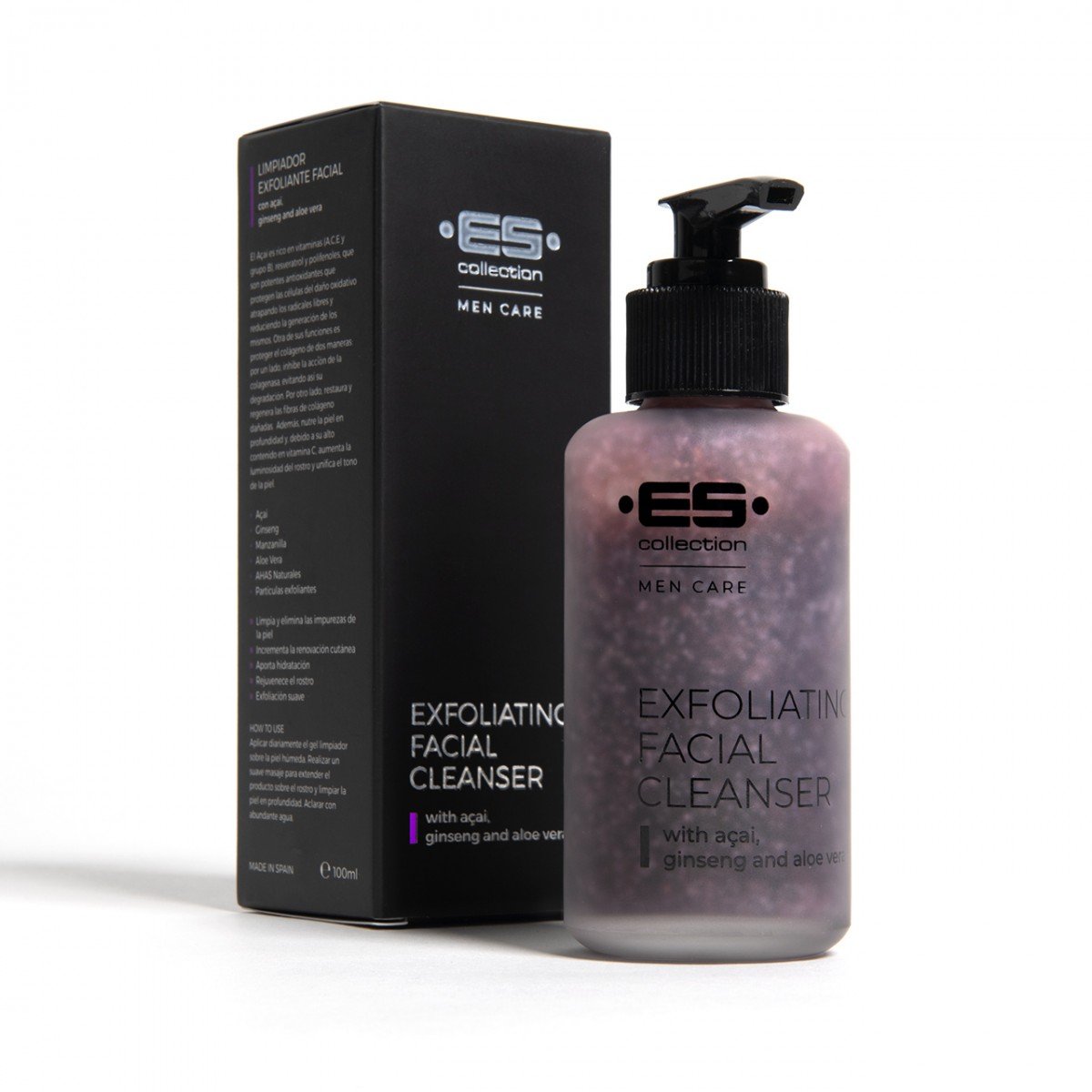 ES COLLECTION EXFOLIATING CLEANSER : VOLUME - 100ml - ADDICTED SA