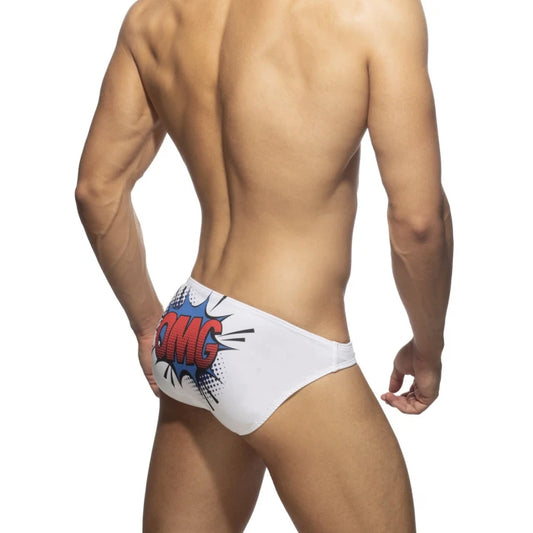 ADDICTED OMG SWIM BIKINI BRIEF - WHITE - ADDICTED SA