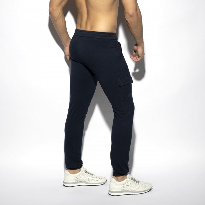 ES COLLECTION PIQUE LONG PANT - NAVY - ADDICTED SA