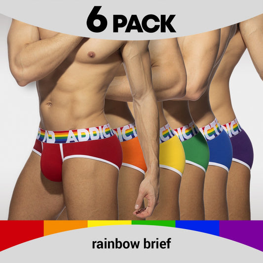 ADDICTED 6 PACK RAINBOW BRIEF - ADDICTED SA