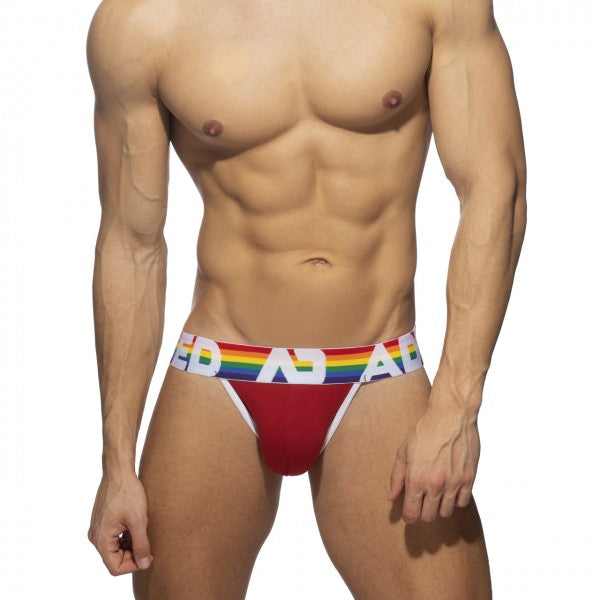 ADDICTED 3 Pack Rainbow Thong - Red | Purple | Blue