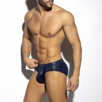 ES - 3 PACK ECO SHINY BRIEF BLACK | KAKI & NAVY - ADDICTED SA