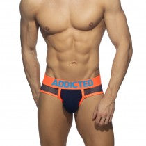 ADDICTED 3 PACK NEON MESH BRIEF - ADDICTED SA