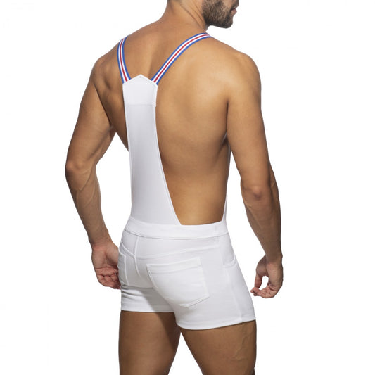 Addicted Cotton AD Overalls - White - ADDICTED SA