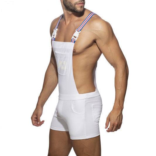 Addicted Cotton AD Overalls - White - ADDICTED SA