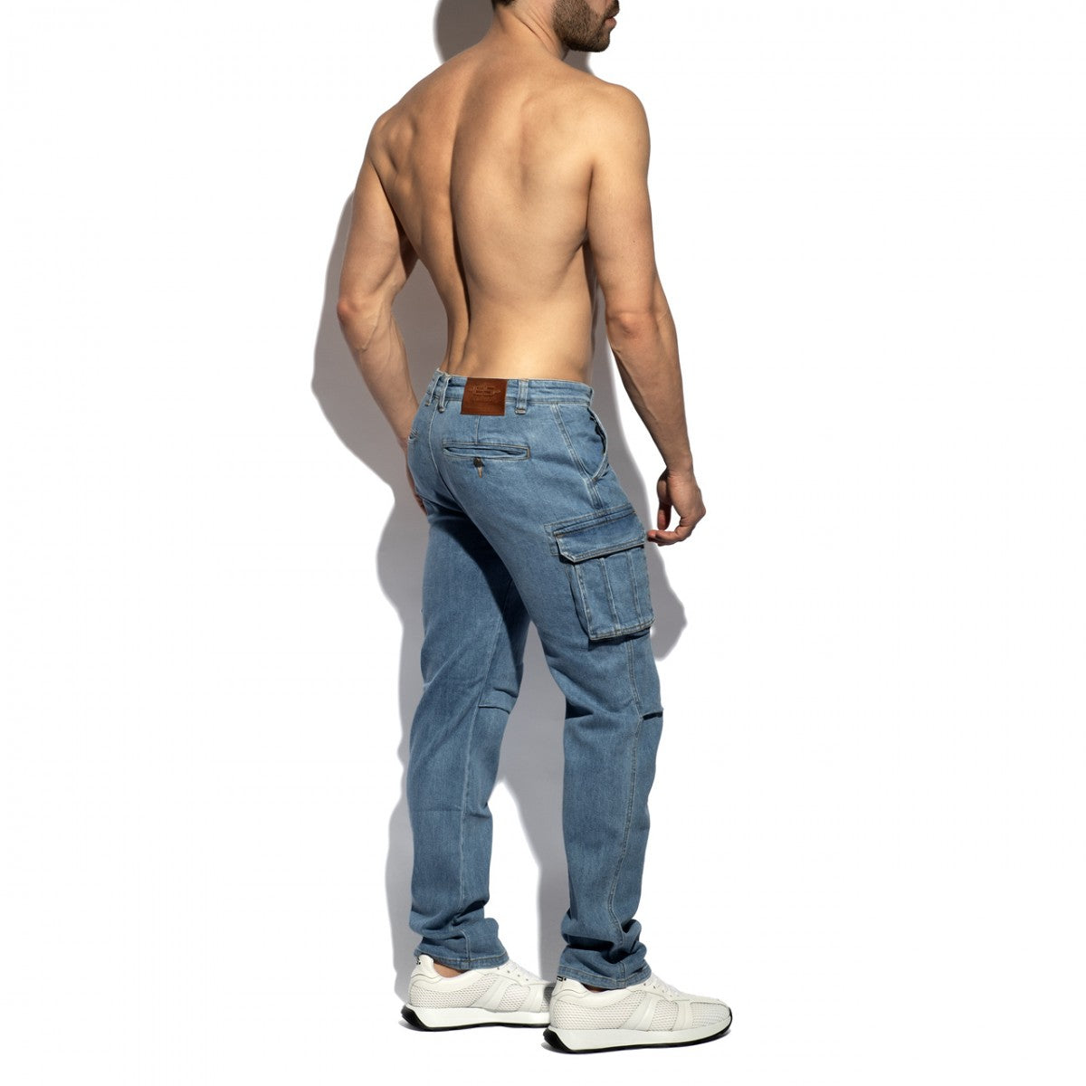 ES Collection Cargo Denim Jeans
