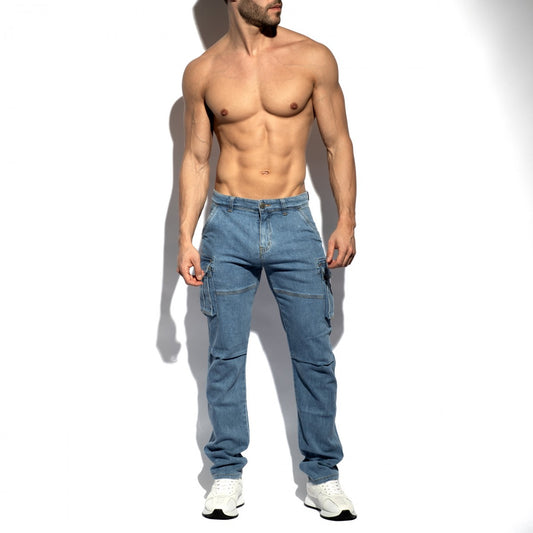 ES Collection Cargo Denim Jeans