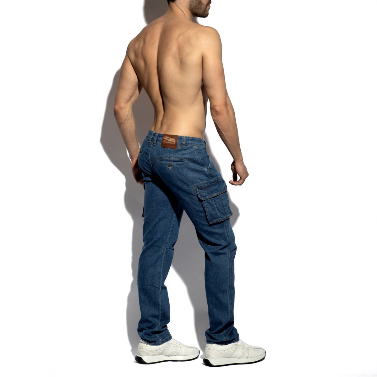 ES Collection Cargo Denim Jeans