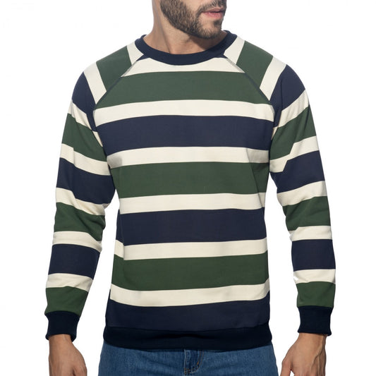 Addicted Retro Stripes Sweatshirt