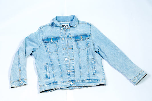 BOY LONDON - MEN’S BLUE DENIM JACKET - ADDICTED SA