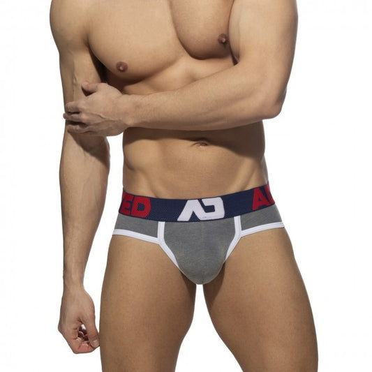 AD PIQUE BRIEF - CHARCOAL