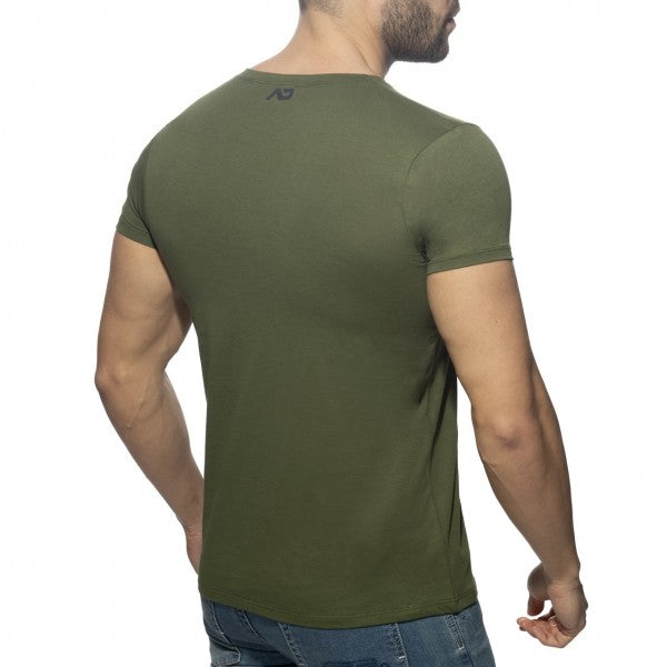 Addicted Bear Round Neck T-Shirt - ADDICTED SA