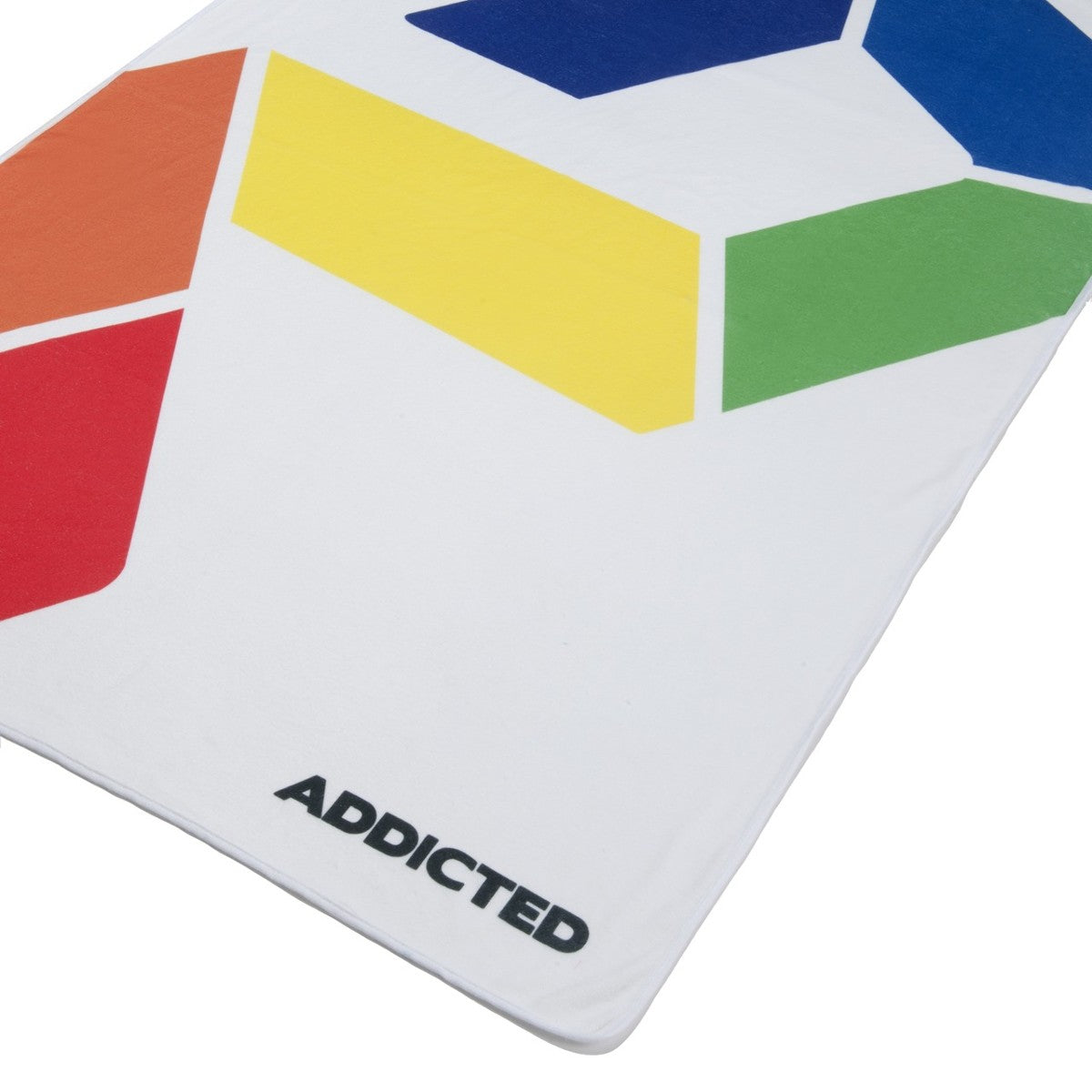 ADDICTED Rainbow Beach Towel