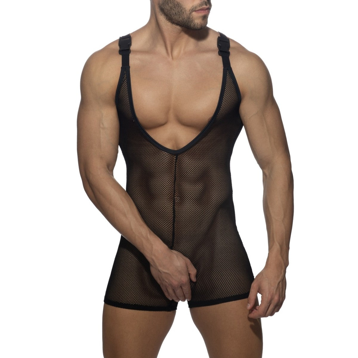 Addicted Mesh Wrestling Suit