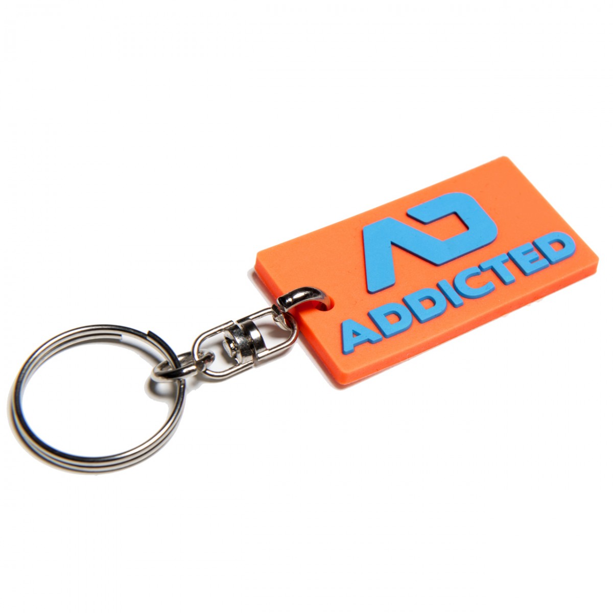 Addicted Rubber Keyring
