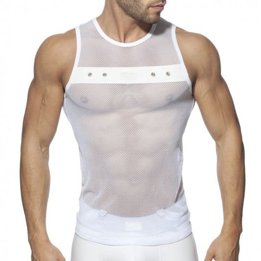 AD Fetish - Mesh Mixed Tank Top - ADDICTED SA