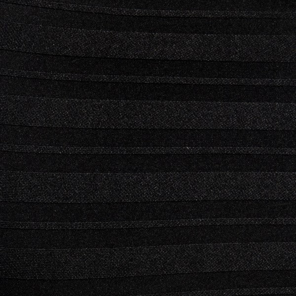 Addicted Black Stripes Brief