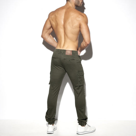 ES Collection Cargo Pants - Khaki - ADDICTED SA