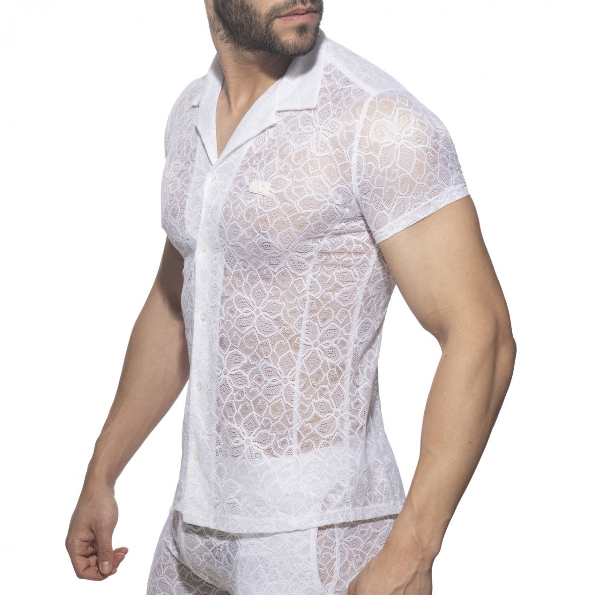 ADDICTED Flowery Lace Shirt - ADDICTED SA