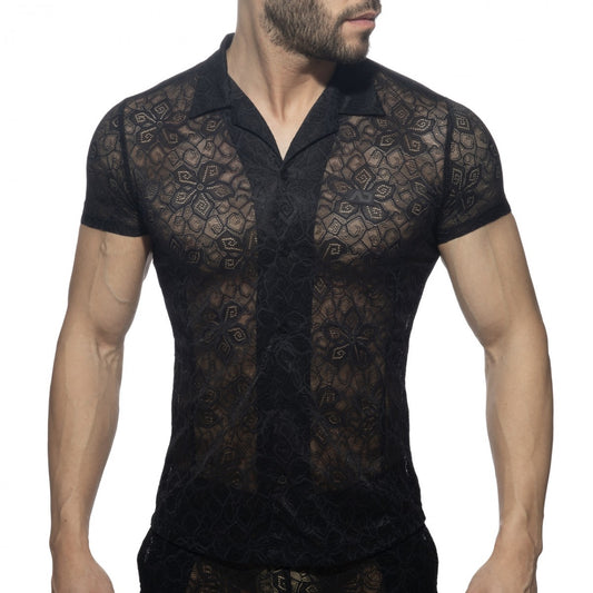 ADDICTED Flowery Lace Shirt - ADDICTED SA