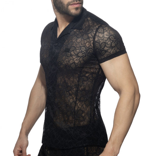 ADDICTED Flowery Lace Shirt - ADDICTED SA