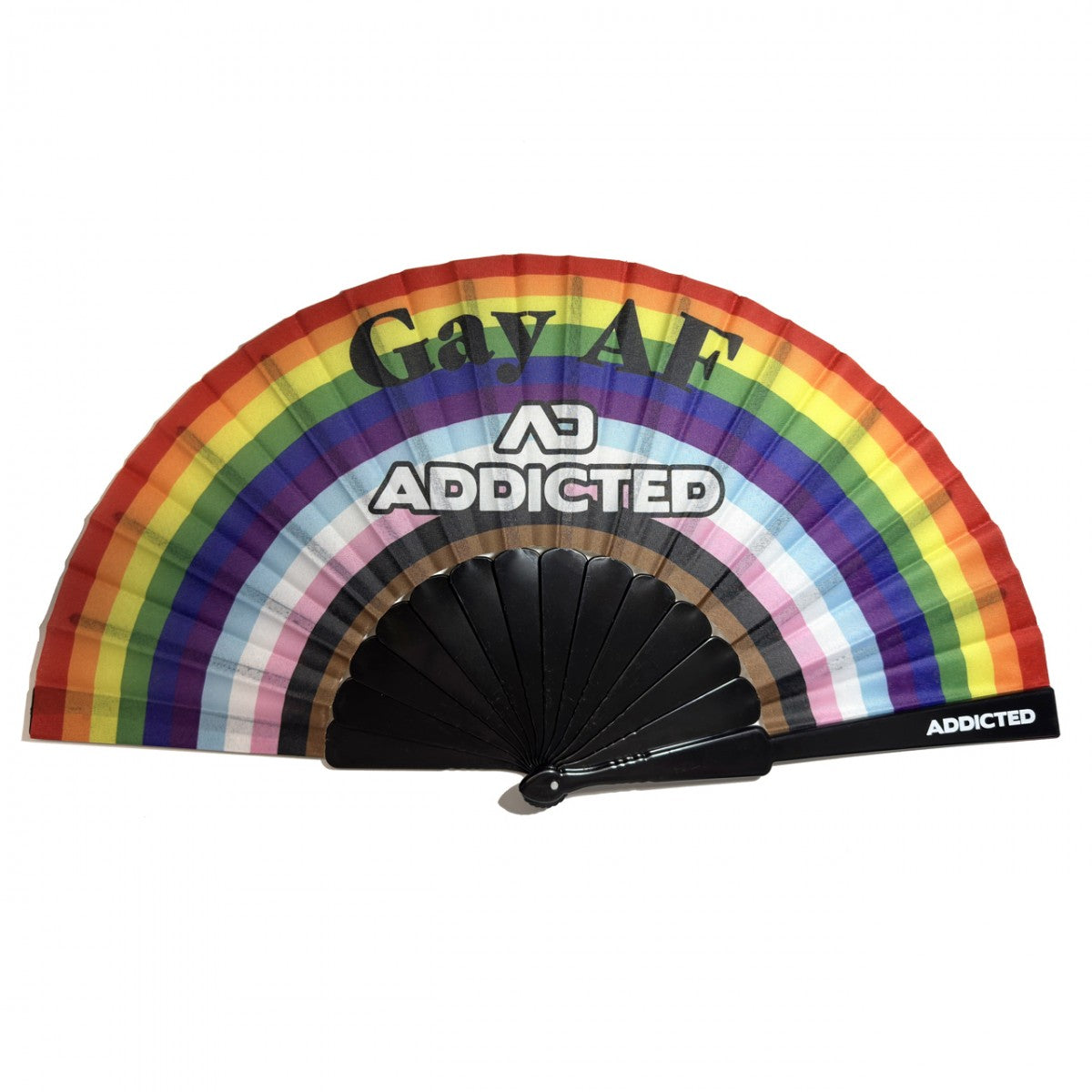 Addicted Gay "AF" Hand Fan