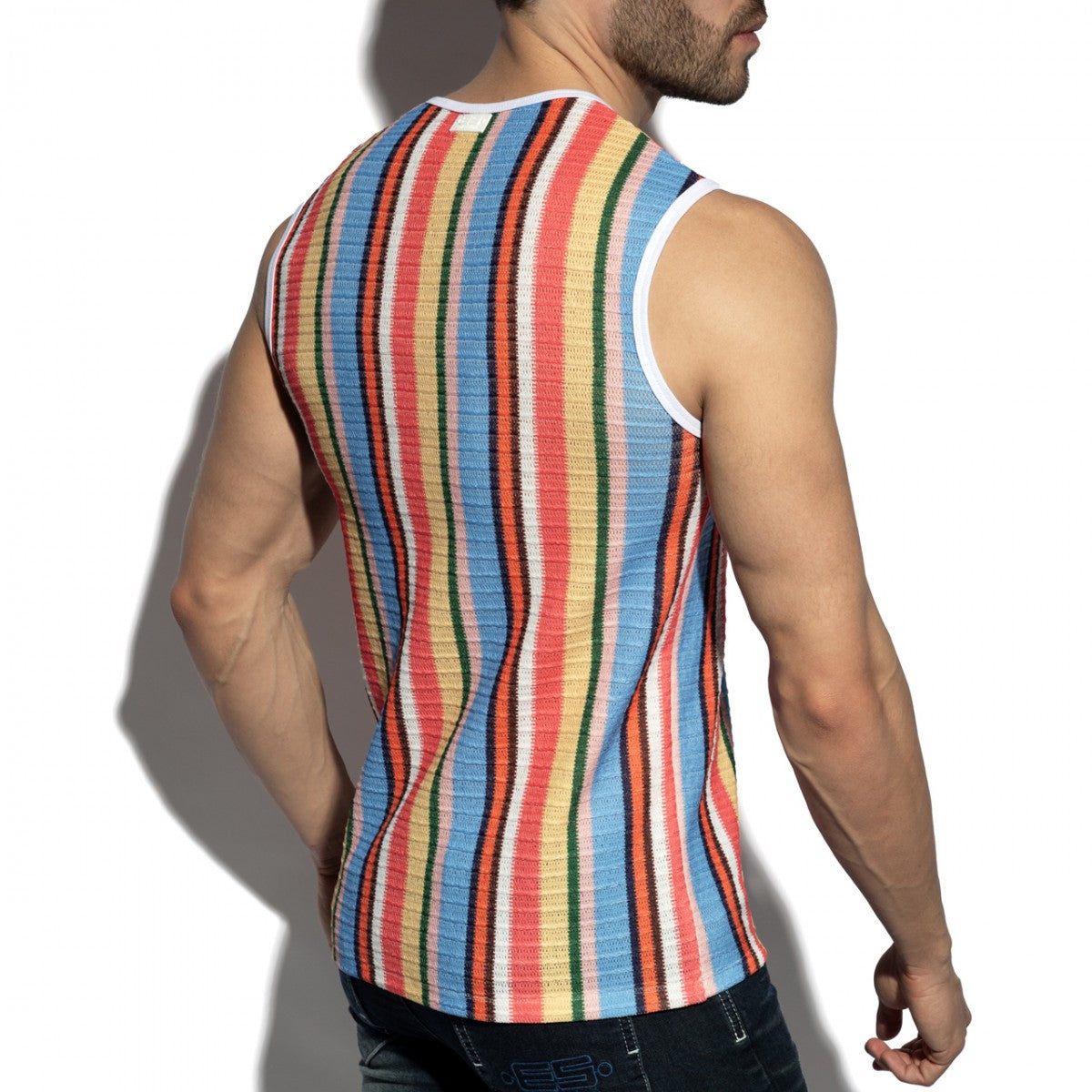 ES Gelato Stripe Wide Tank Top