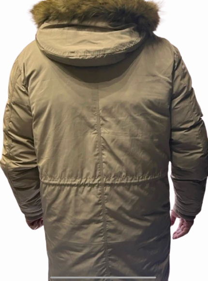 DIESEL LONG COAT WITH DETACHABLE FUR TRIM - ADDICTED SA