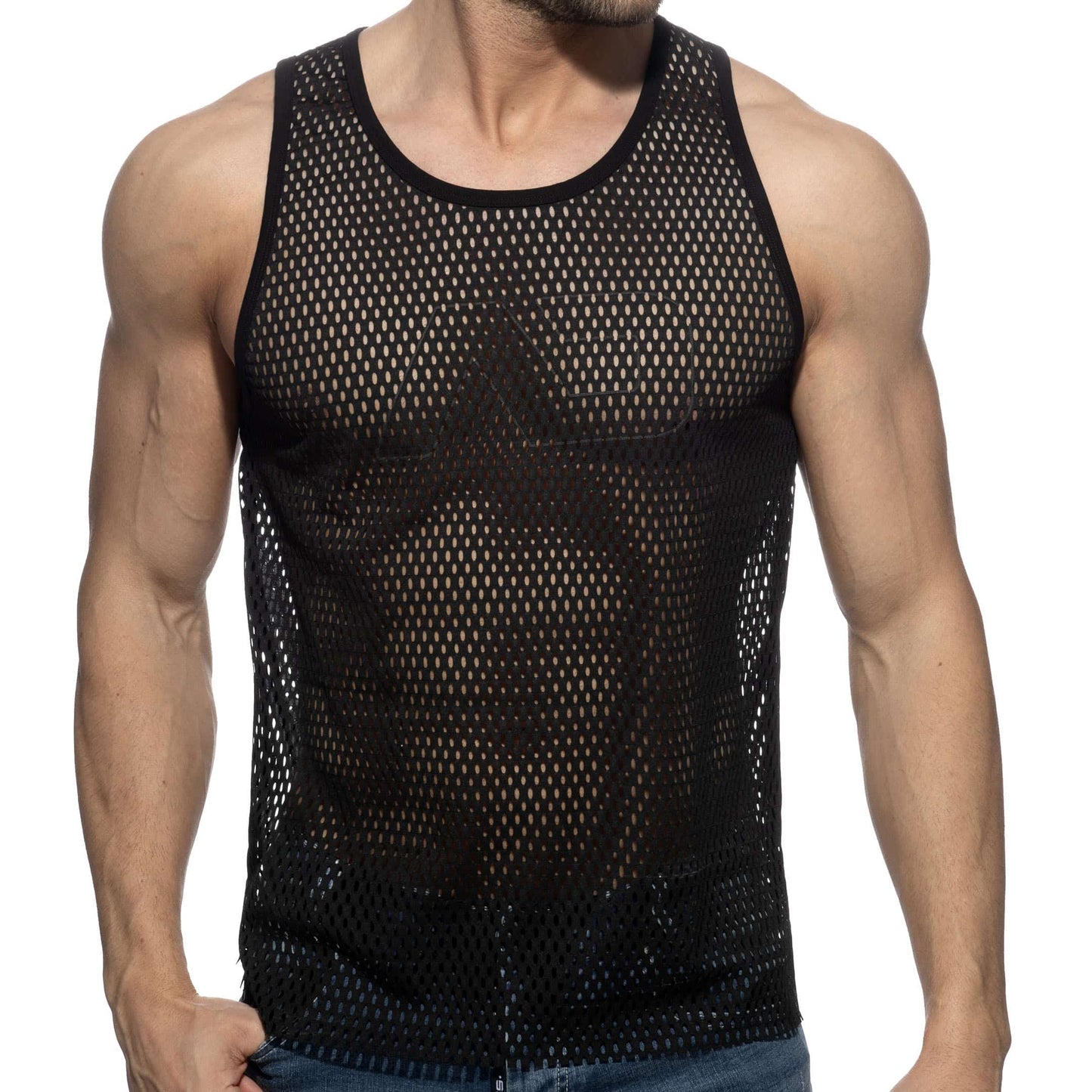 Addicted Open Mesh Tank