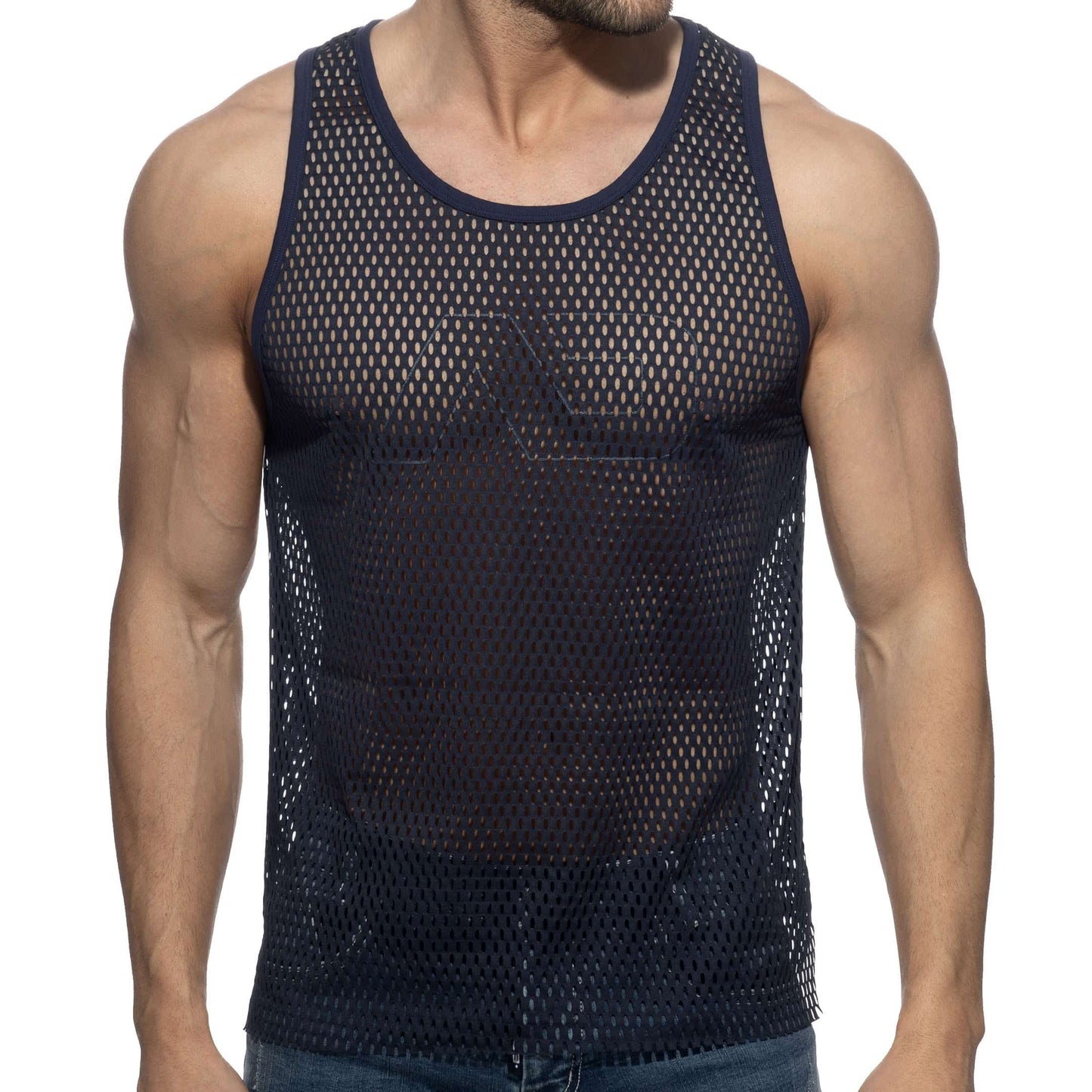 Addicted Open Mesh Tank