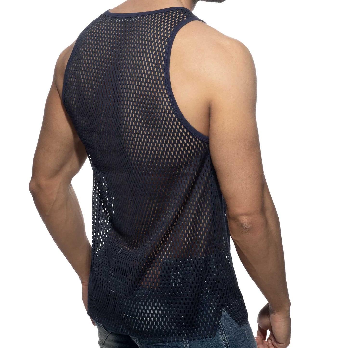 Addicted Open Mesh Tank