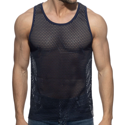 Addicted Open Mesh Tank