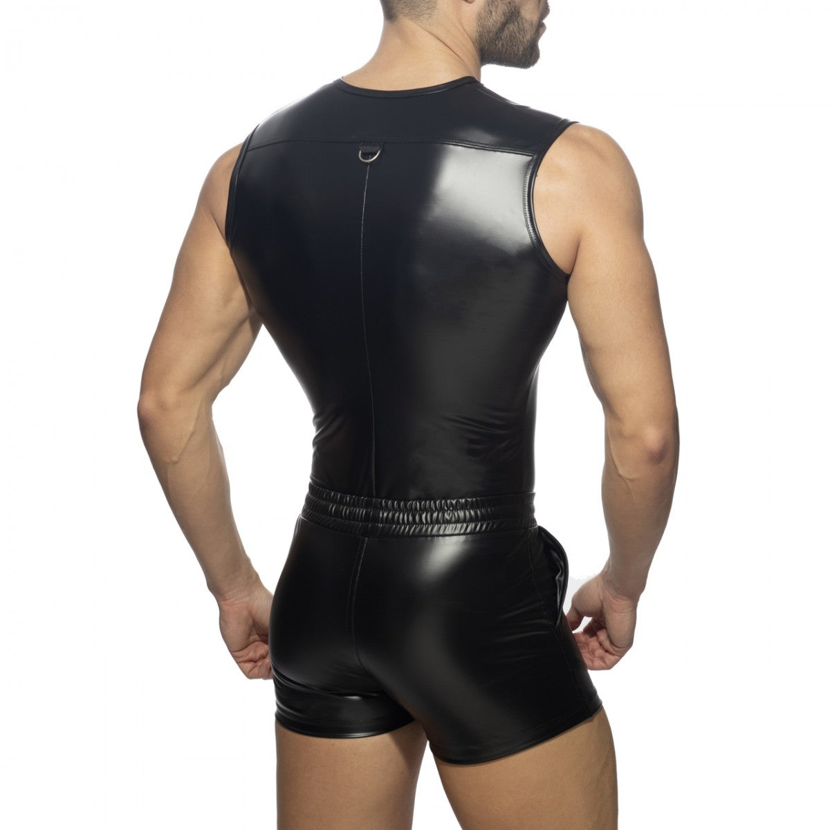 AD Fetish Shorts Rub Body Suit