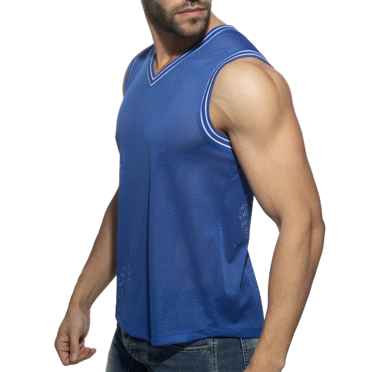 Addicted SLAM V-Neck Sleeveless T-Shirt - ADDICTED SA