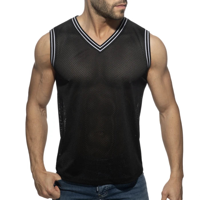 Addicted SLAM V-Neck Sleeveless T-Shirt - ADDICTED SA