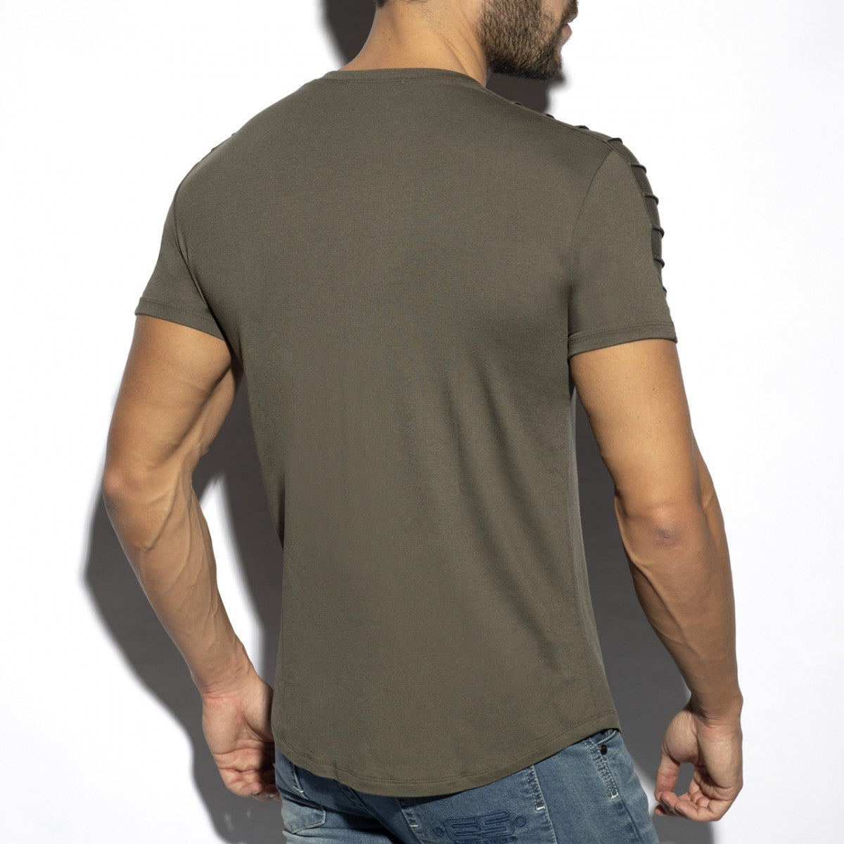 ES Collection Basic Ranglan T-Shirt - ADDICTED SA
