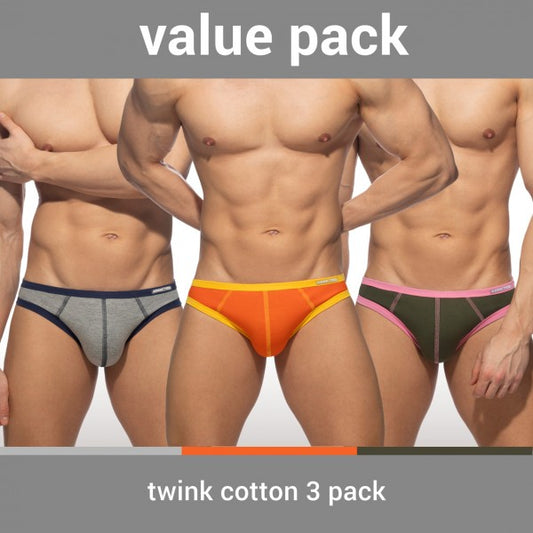 ADDICTED TWINK COTTON 3 PACK - ADDICTED SA