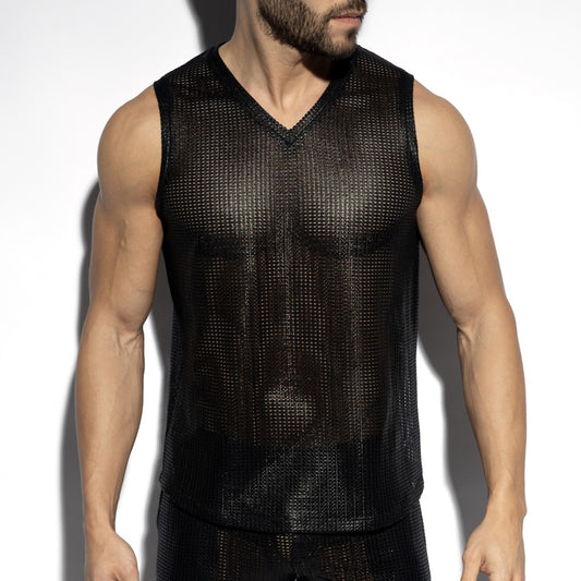 ES Collection Wysiwyg V-Neck Tank Top