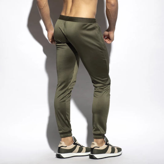 ES Collection Zip Pockets Plain Pants Khaky - ADDICTED SA